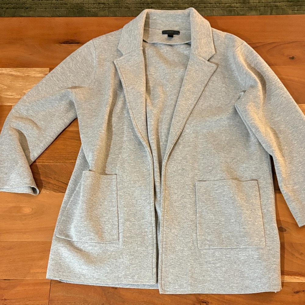 J. Crew Heather Gray Cardigan